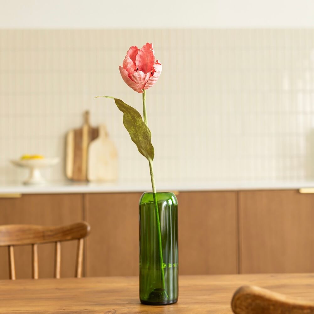 fleurs-en-papier-artisanale-tulipe-rose