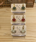 Boucles d'oreilles vegan 19.90 euros