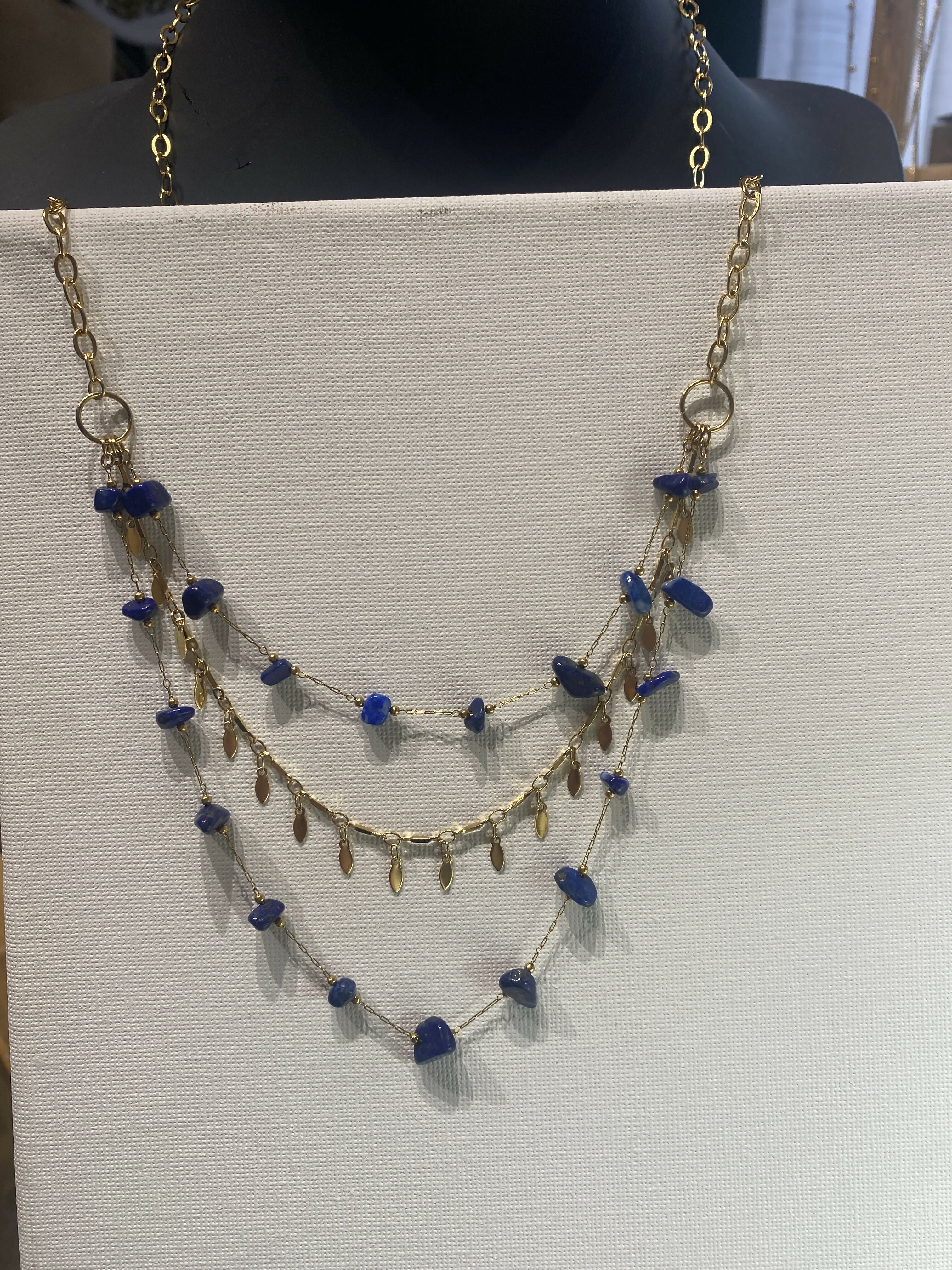 Collier perles naturelles