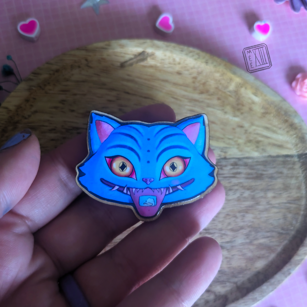 Artisanal derpy pins