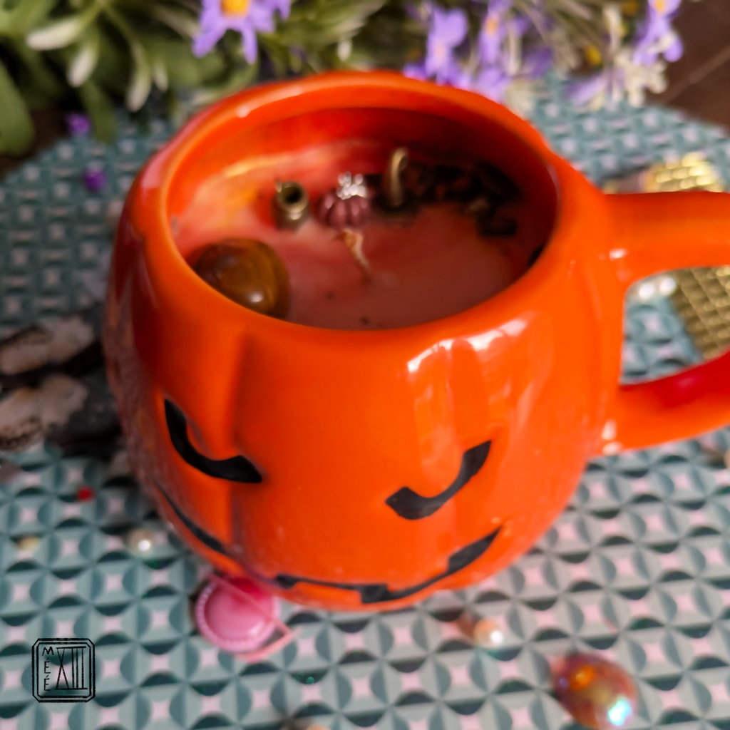 Bougie Jack-o-lantern