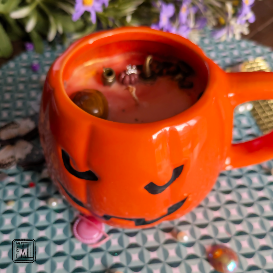 Bougie Jack-o-lantern