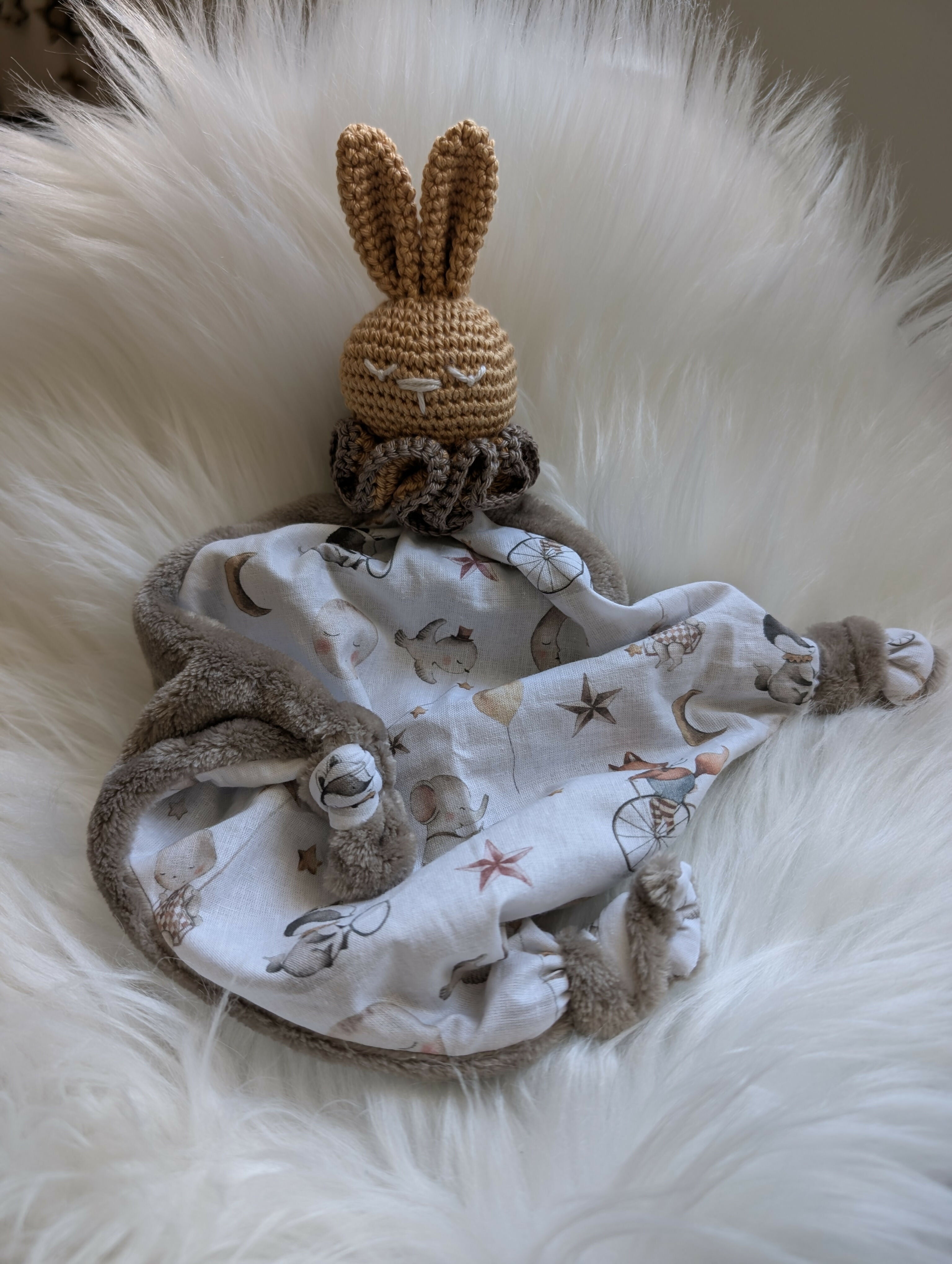 BUNNY BEAR BLANKET