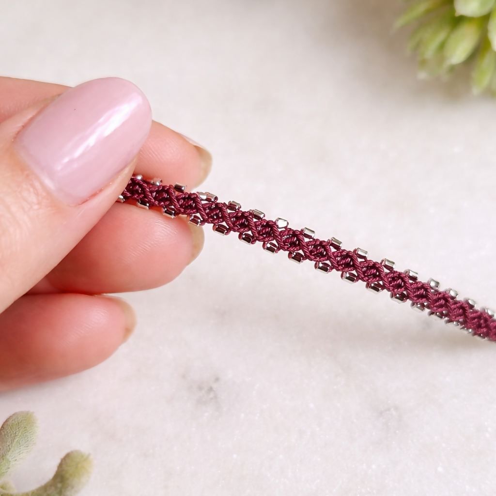 183 Linéa bracelet fin perles