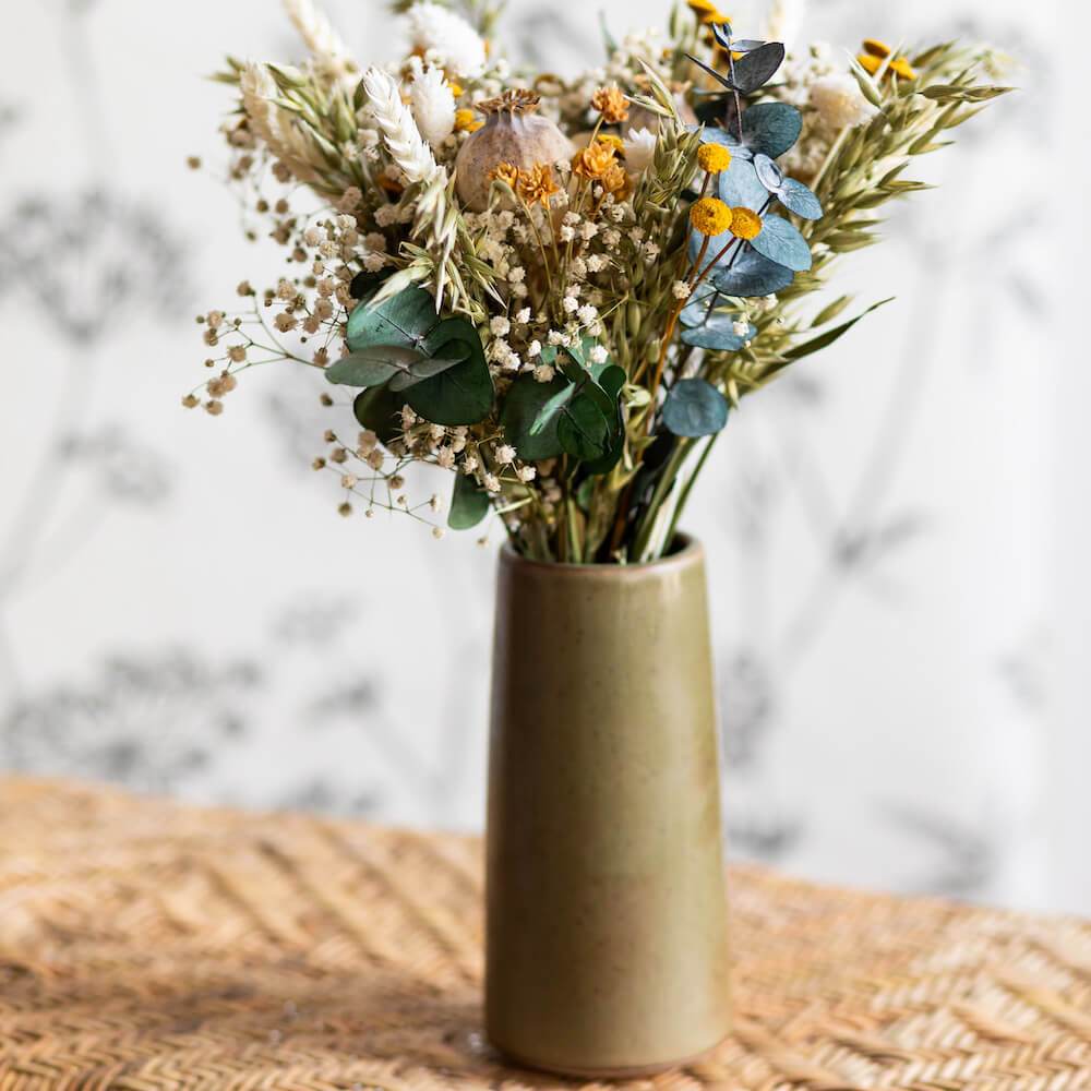 Vase Goberlote kaki