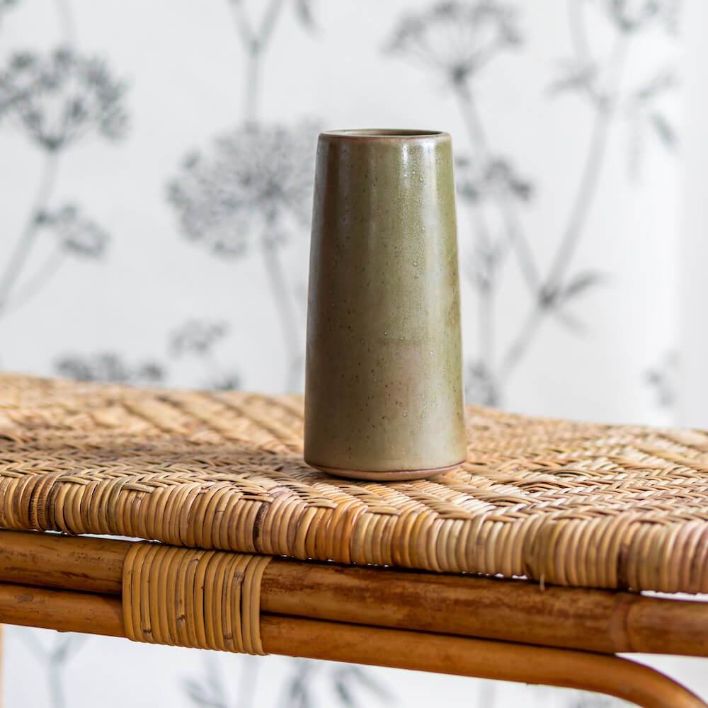 Vase Goberlote kaki