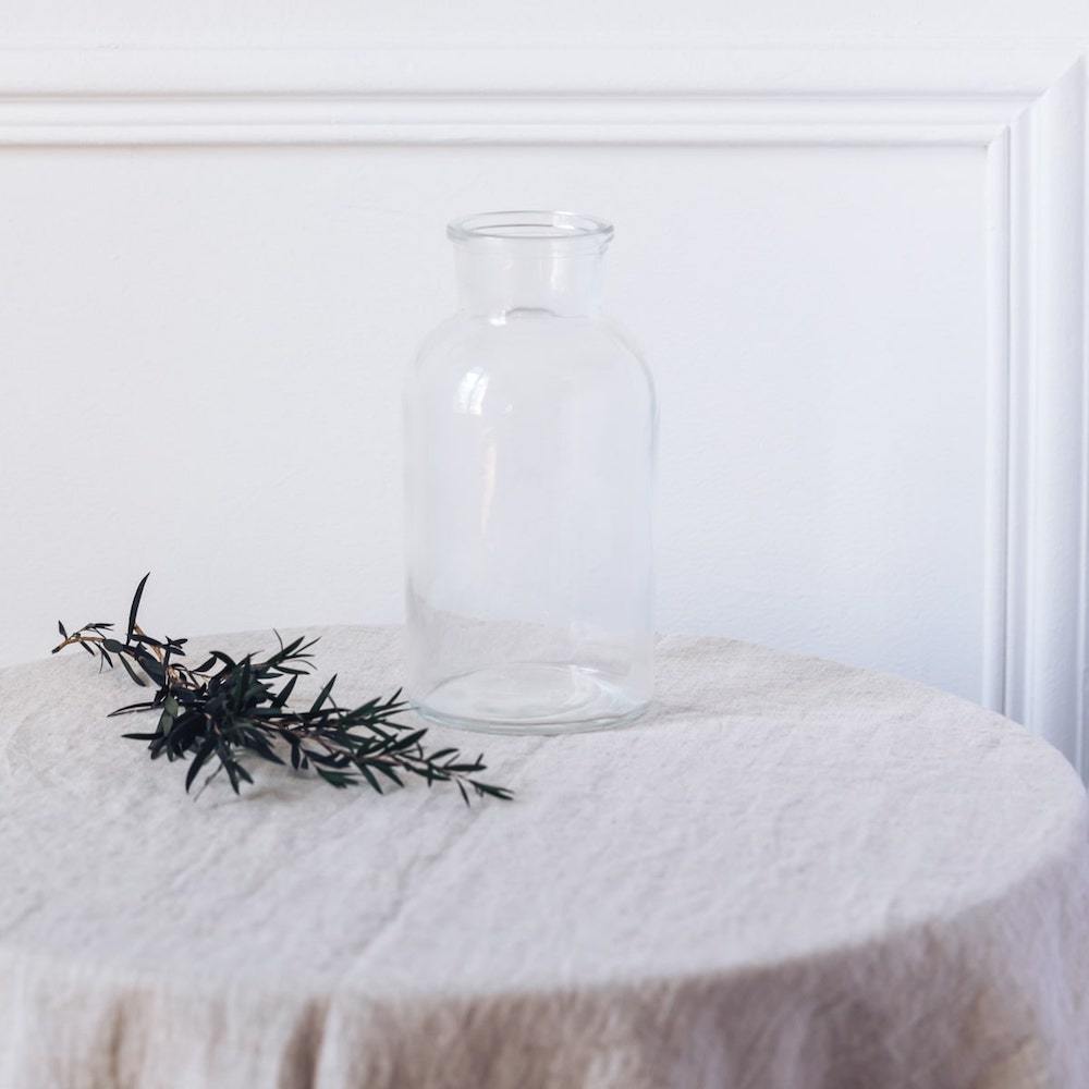 Vase en verre