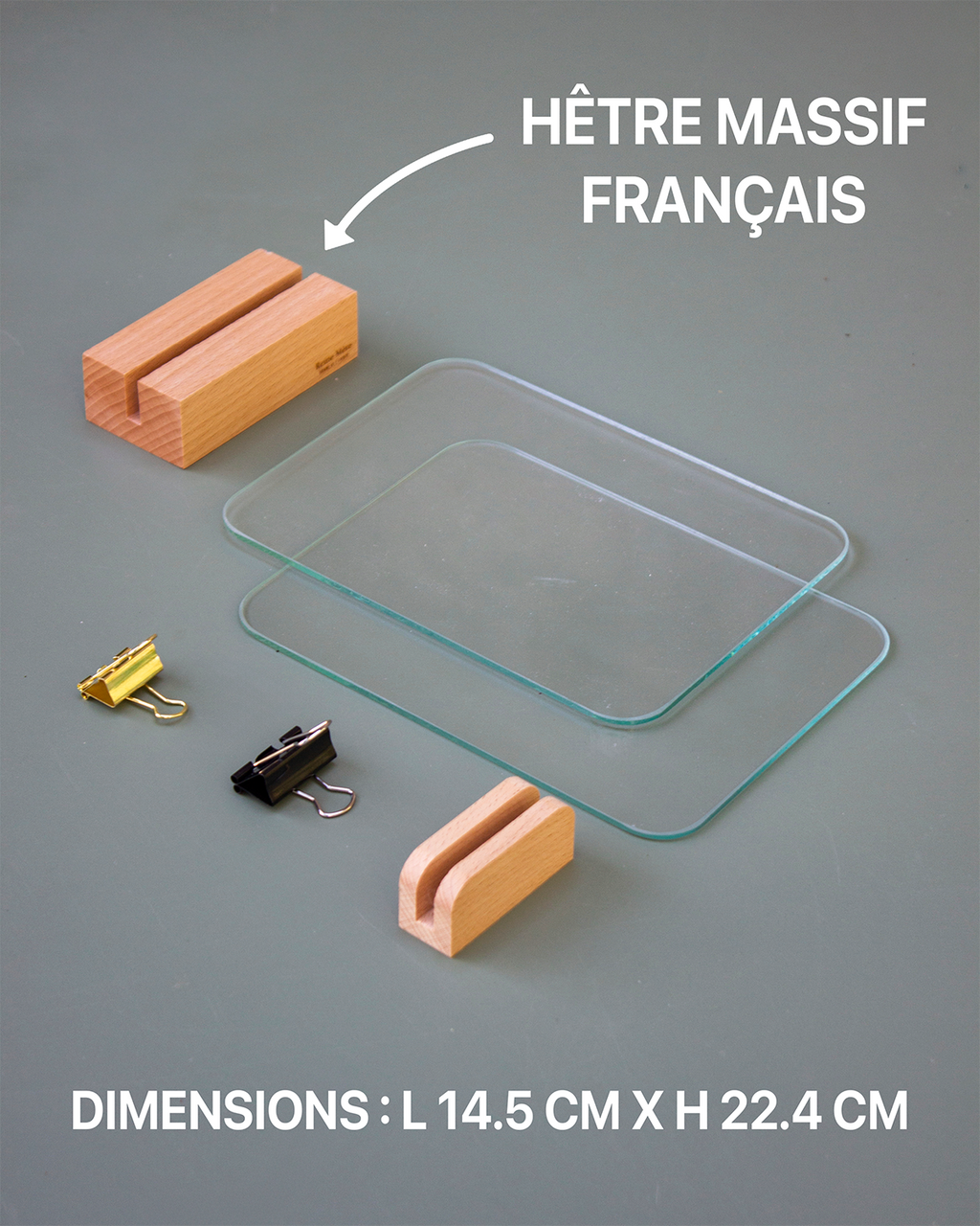 Verrière - Cadre photo en hêtre