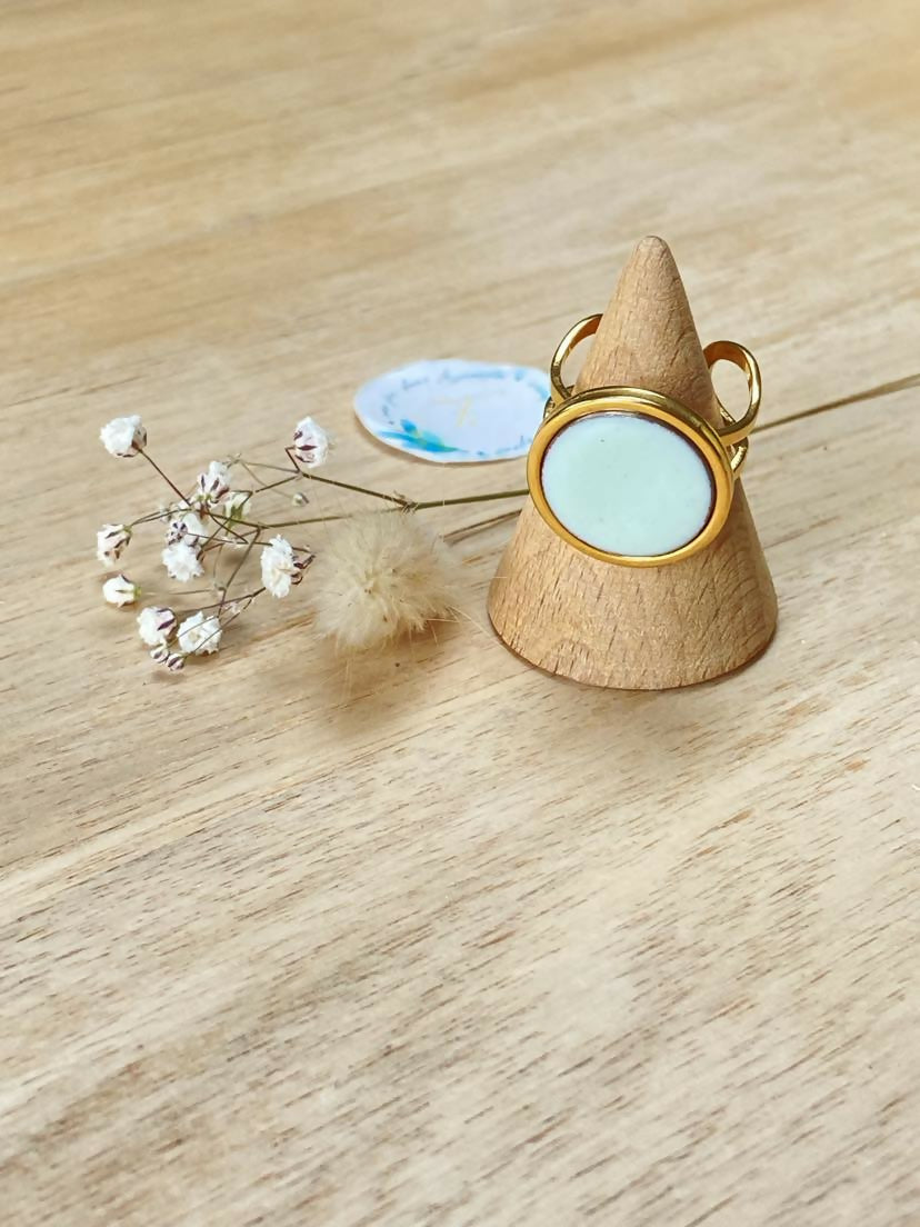 bague garance doré menthe bis