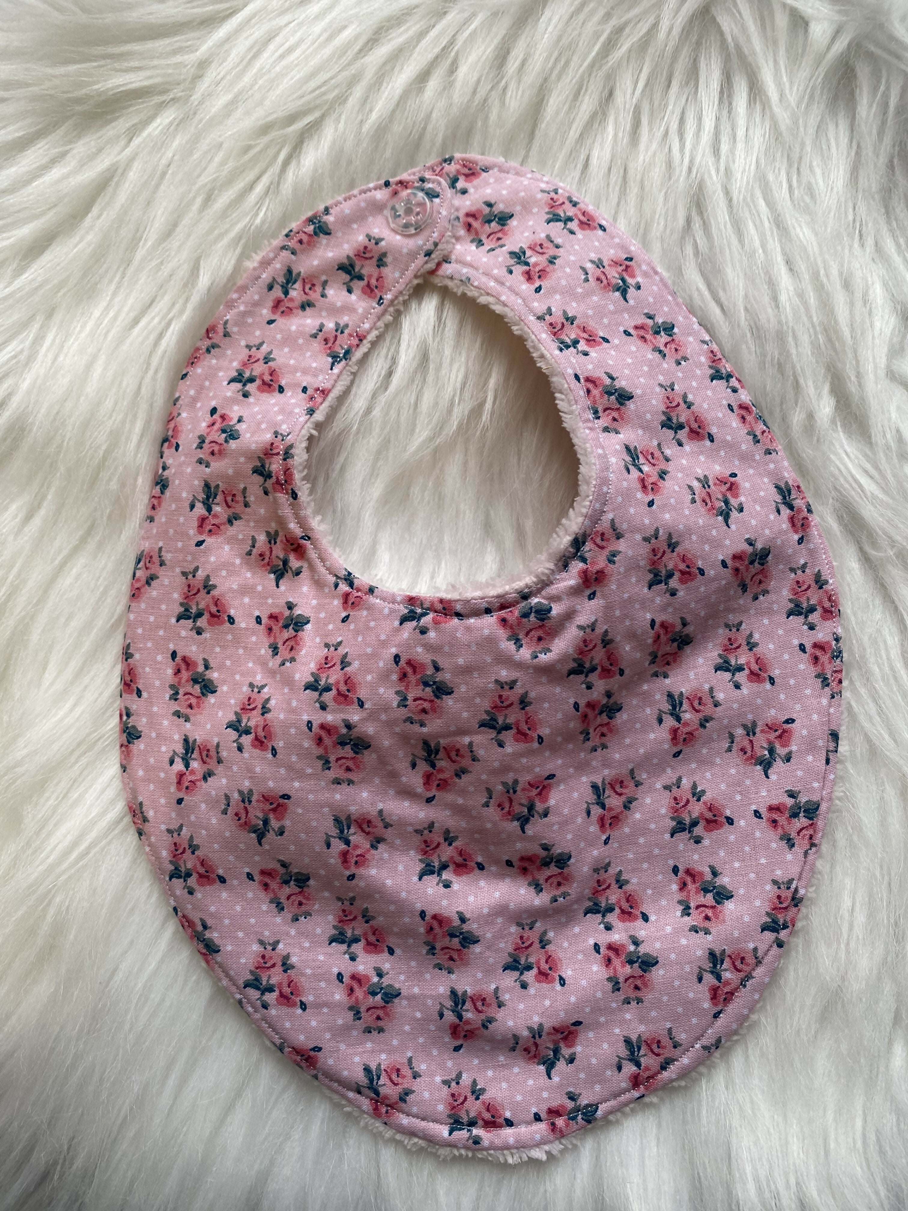 BAVOIR 0 2 ANS MILTI FLEURS ROSES 
