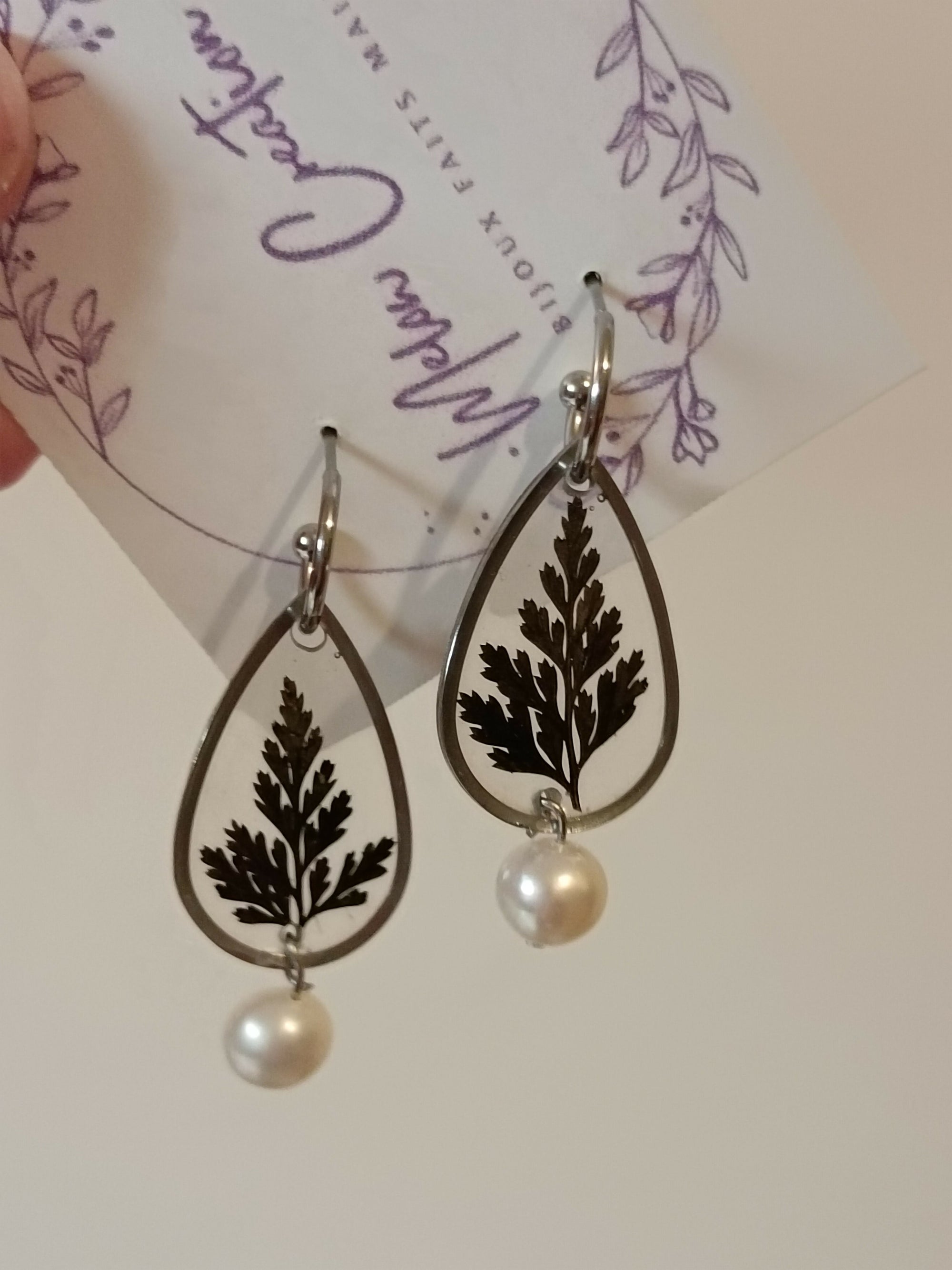 MEL/BSP Boucles Sapin Perle