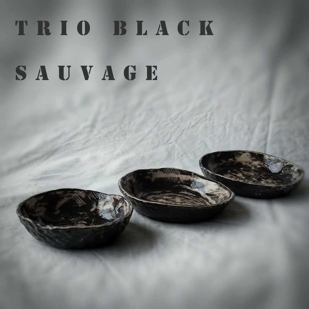 TRIO BLACK SAUVAGE
