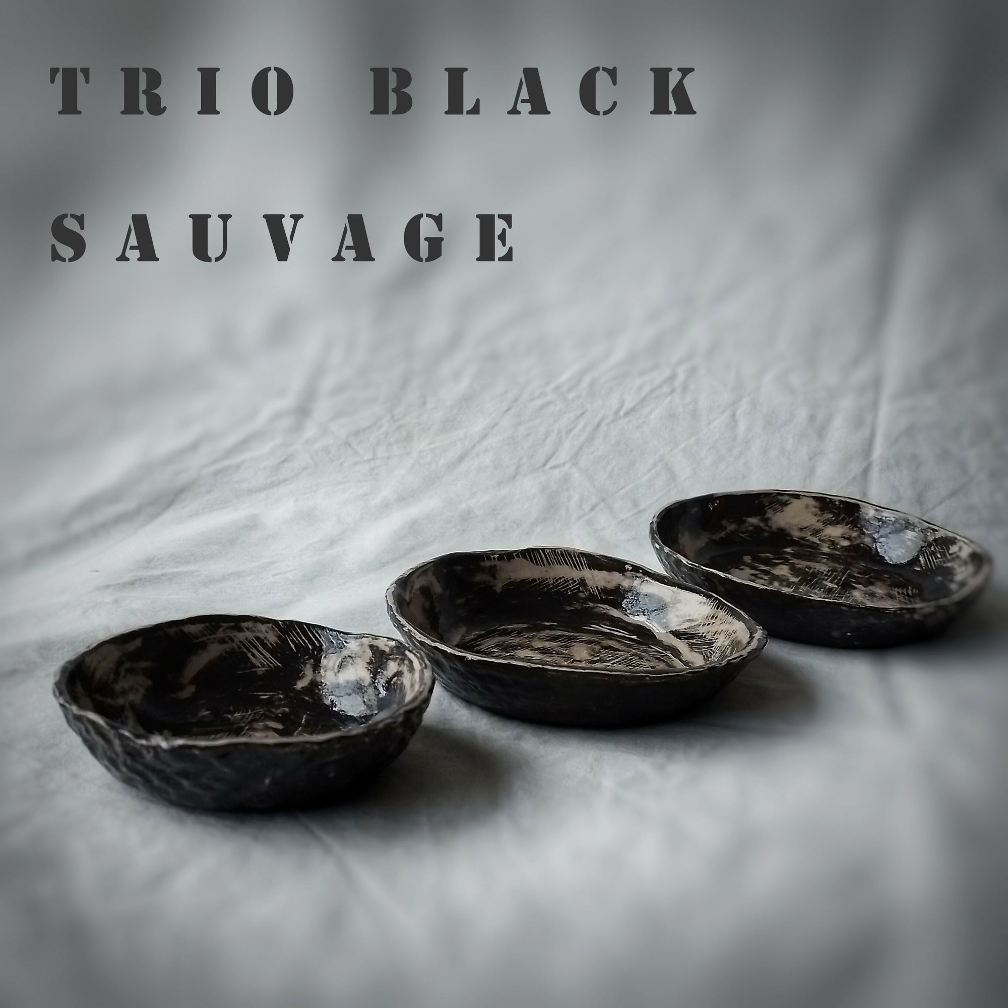 TRIO BLACK SAUVAGE