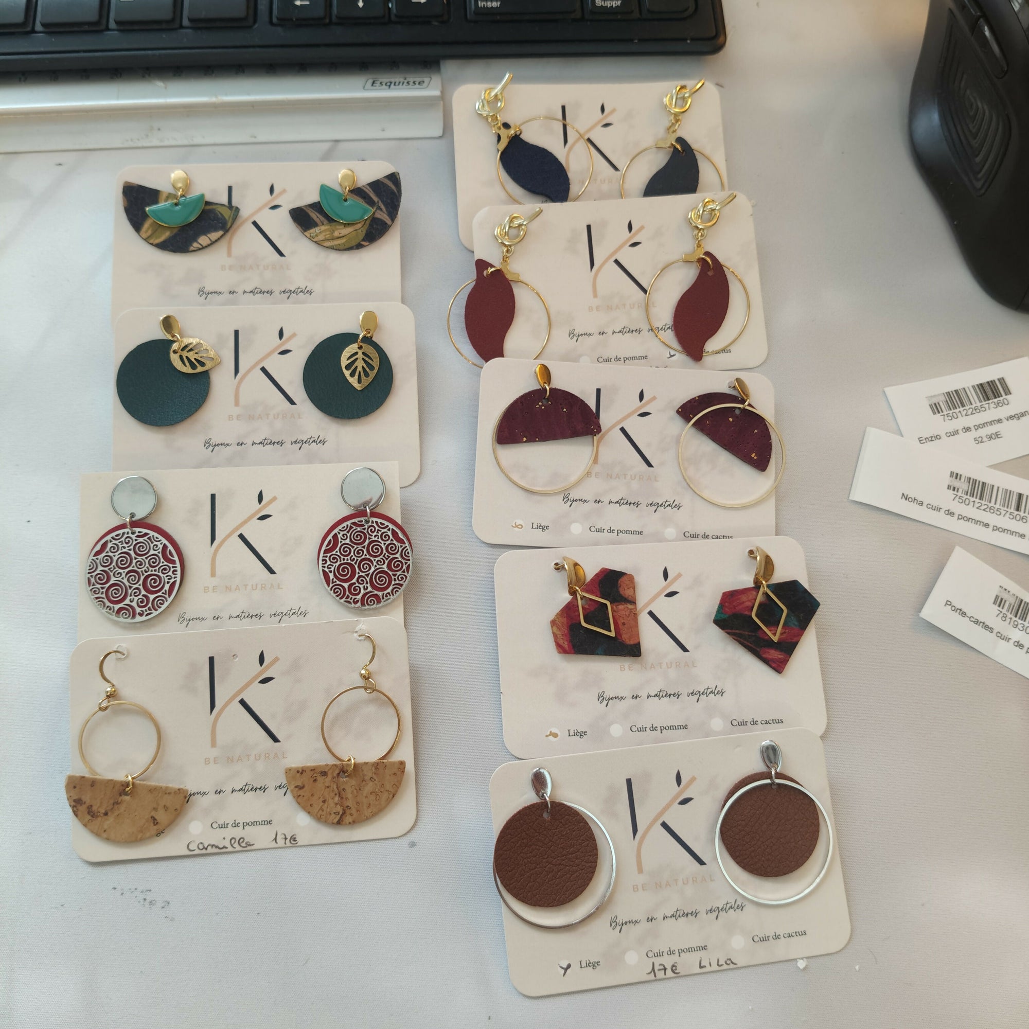 boucles oreilles automne hiver 2025 17E