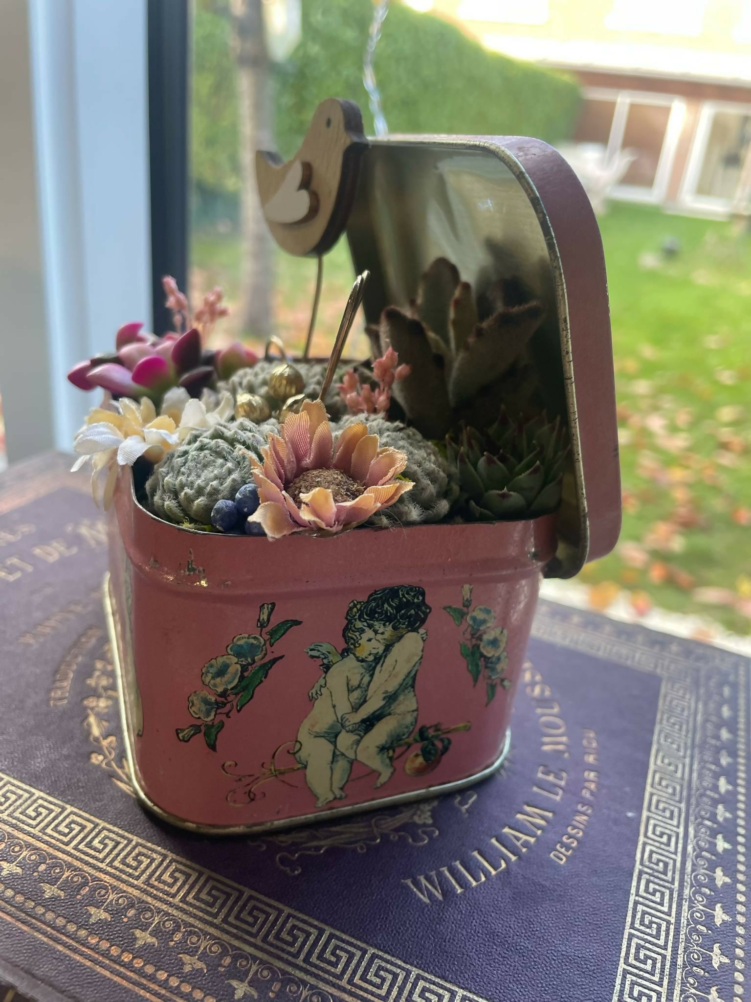 Boite à savon vintage AMOUR