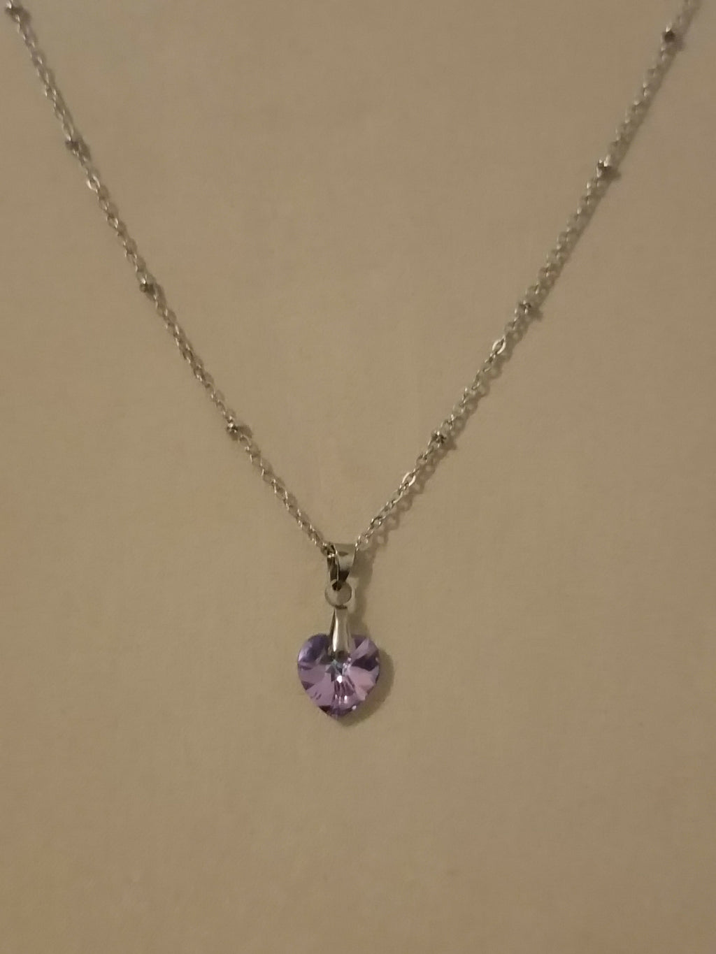 MEL/CCA Collier Cœur Argent
