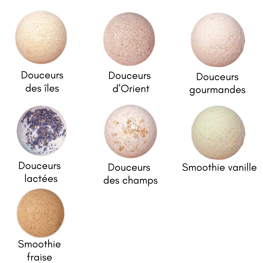 Coffret 6 bombes de bain