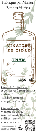 VINAIGRE DE THYM