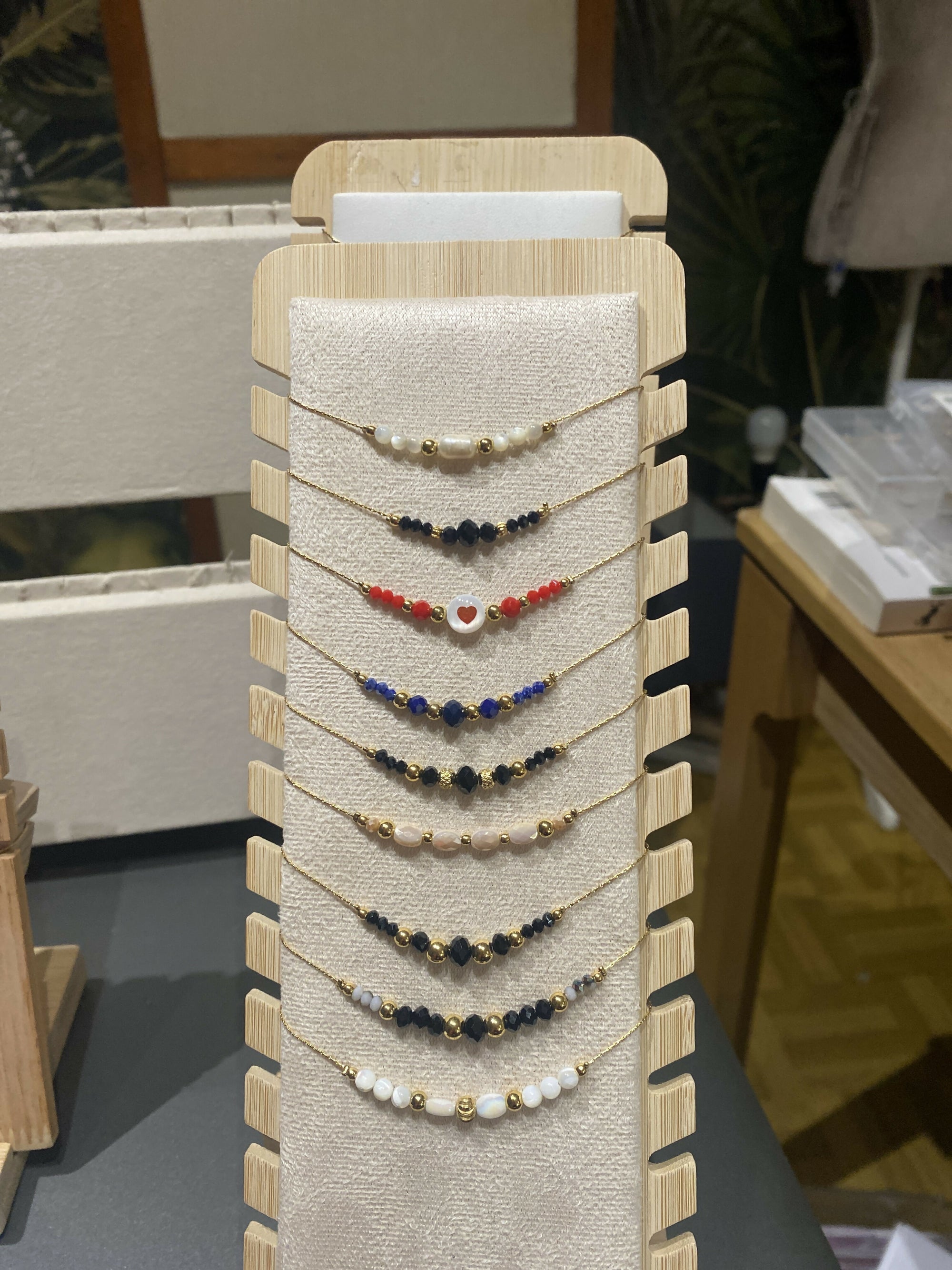 Bracelet serpentine cristal