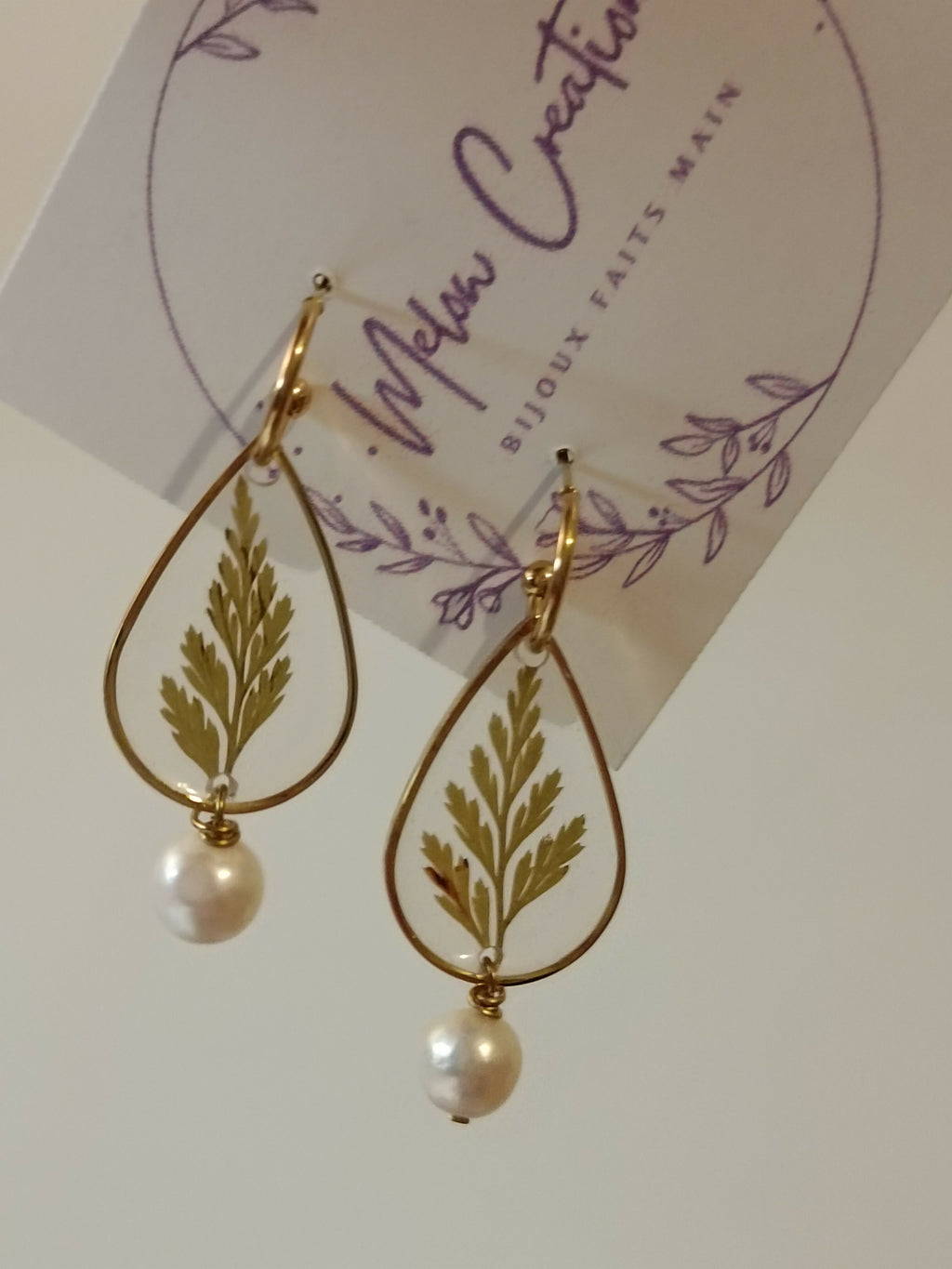 MEL/BSP Boucles Sapin Perle