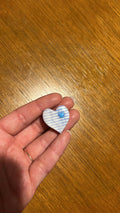 PINS COEUR BLEU