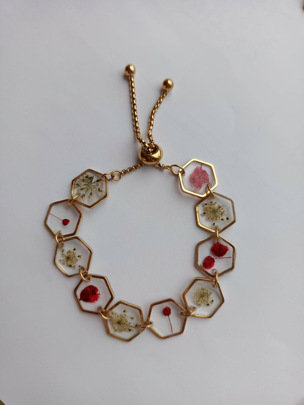 MEL/BMH Multiple Hexagon Bracelets