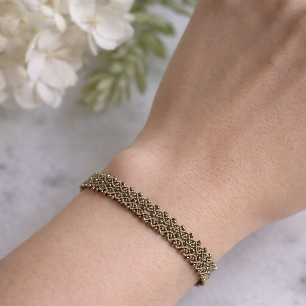 183 bis bracelet large perles
